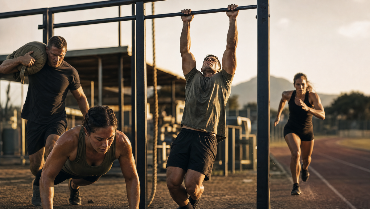 Military fitness test comparison across all branches