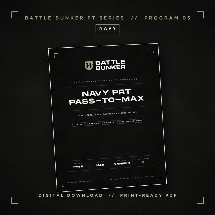 Pass To Max Your Navy PRT