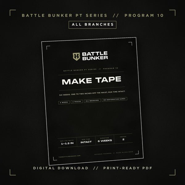 Make Tape fat loss program cover
