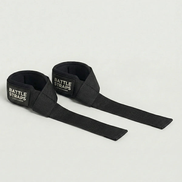 Battle Straps Weightlifting Straps | Premium Padded Lifting Straps