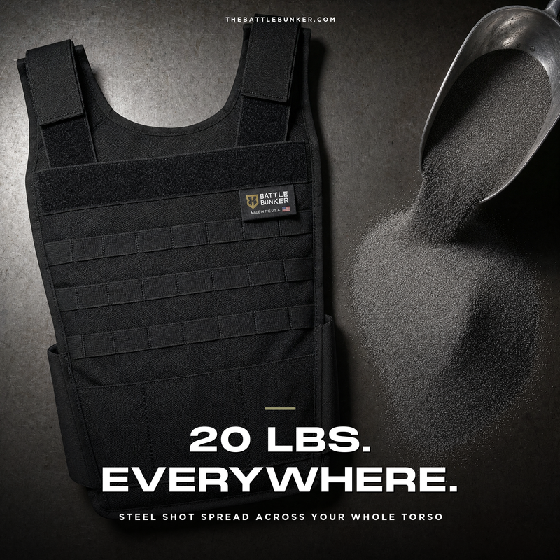 Hybrid Weight Vest MK2 Kit - Battle Bunker