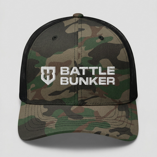 Camo Trucker Hat - Battle Bunker