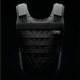 Black battle bunker hybrid mk2 vest with visible branding on a black back