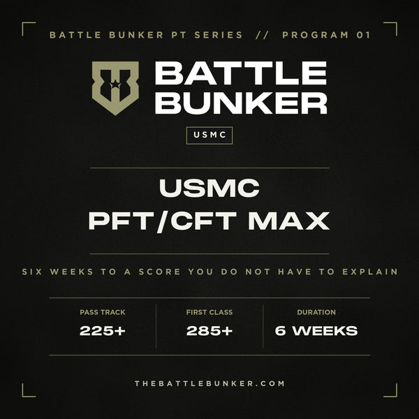 USMC PFT/CFT Max | 6-Week Training Program (Digital Download)