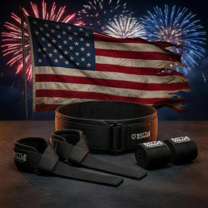 Strength Bundle - Hybrid Belt, Lifting Straps, and Wrist Wraps