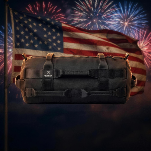 July 4th 1080 - Skirmish Training Sandbag flag fireworks
