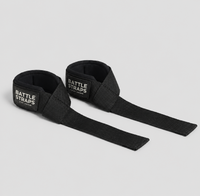 Battle Straps Weightlifting Straps | Premium Padded Lifting Straps