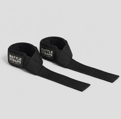 Battle Straps Weightlifting Straps | Premium Padded Lifting Straps