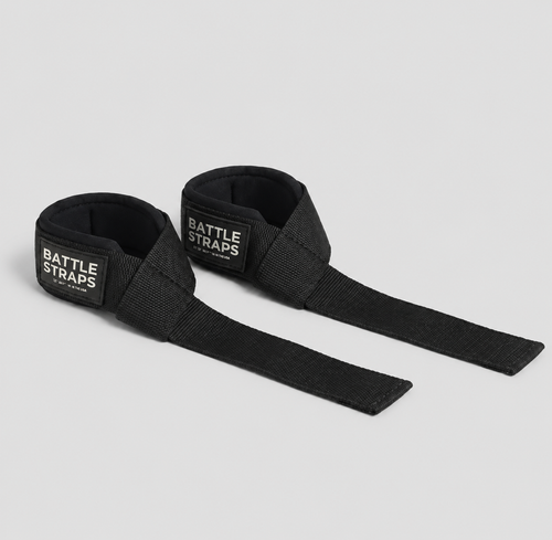 Battle Straps Weightlifting Straps | Premium Padded Lifting Straps