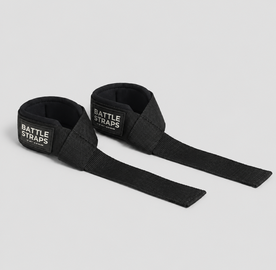 Battle Straps Weightlifting Straps | Premium Padded Lifting Straps