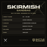 The Skirmish Training Sandbag (20-40 lbs) | Battle Bunker | Made in the USA - View 6 | Battle Bunker