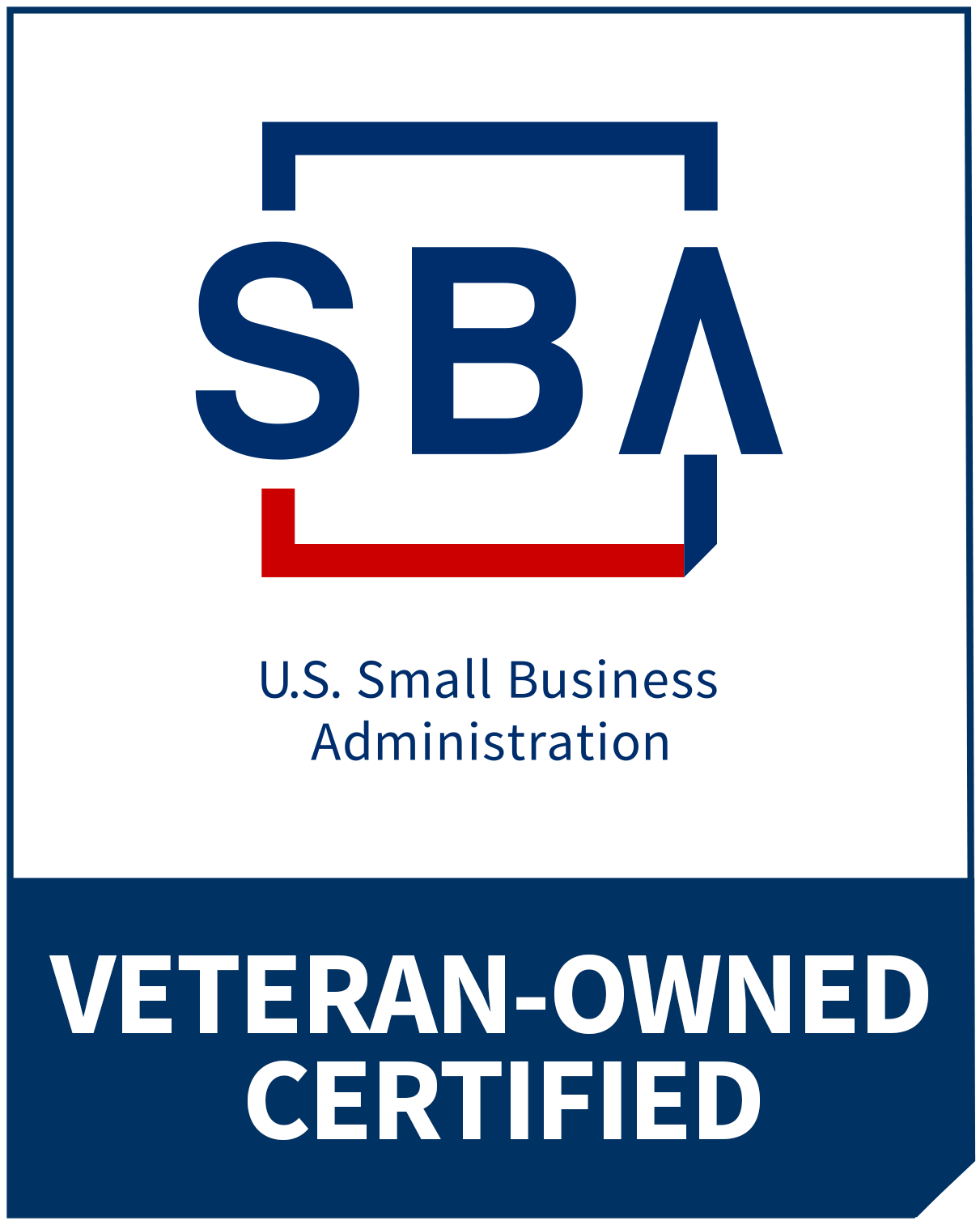 SBA certified Veteran-Owned Small Business